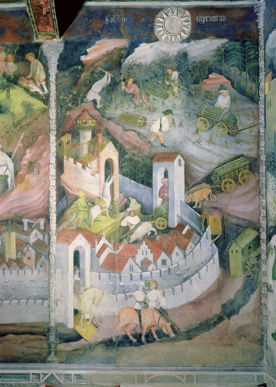 12月，c.1400 作者 波希米亚派