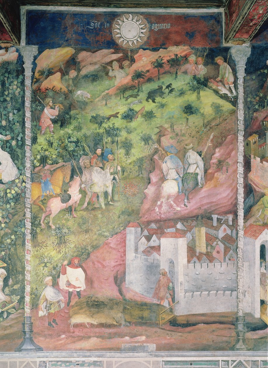 十一月，c.1400 作者 波希米亚派