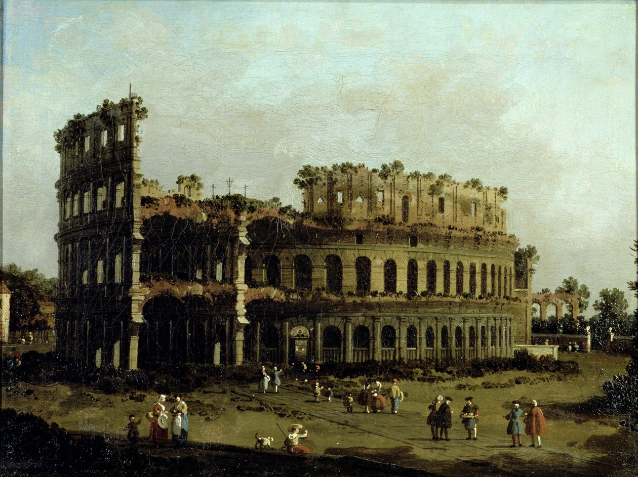 罗马竞技场 作者 乔瓦尼·安东尼奥运河（Canaletto）