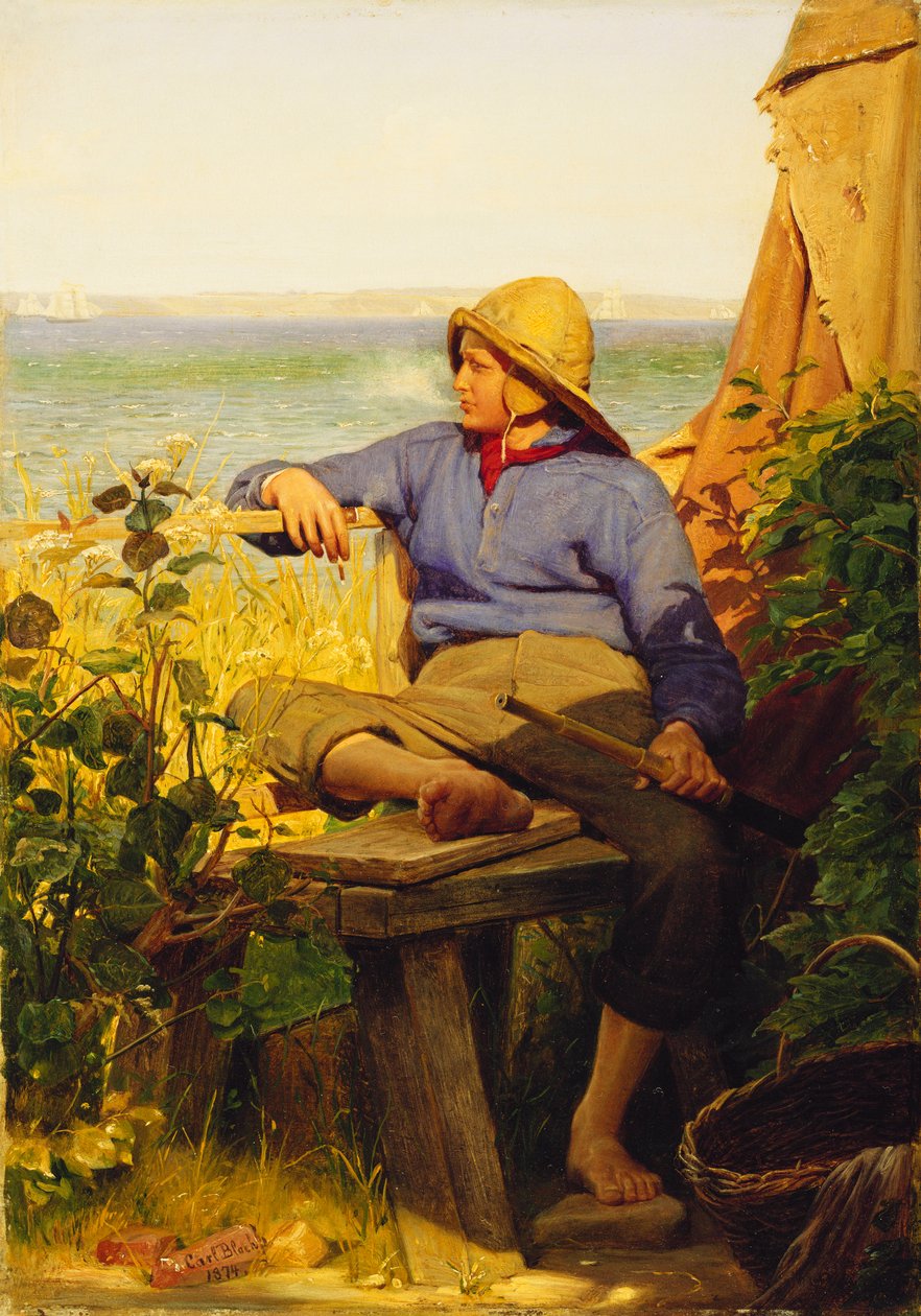 水手，1874年 作者 卡尔·布洛赫