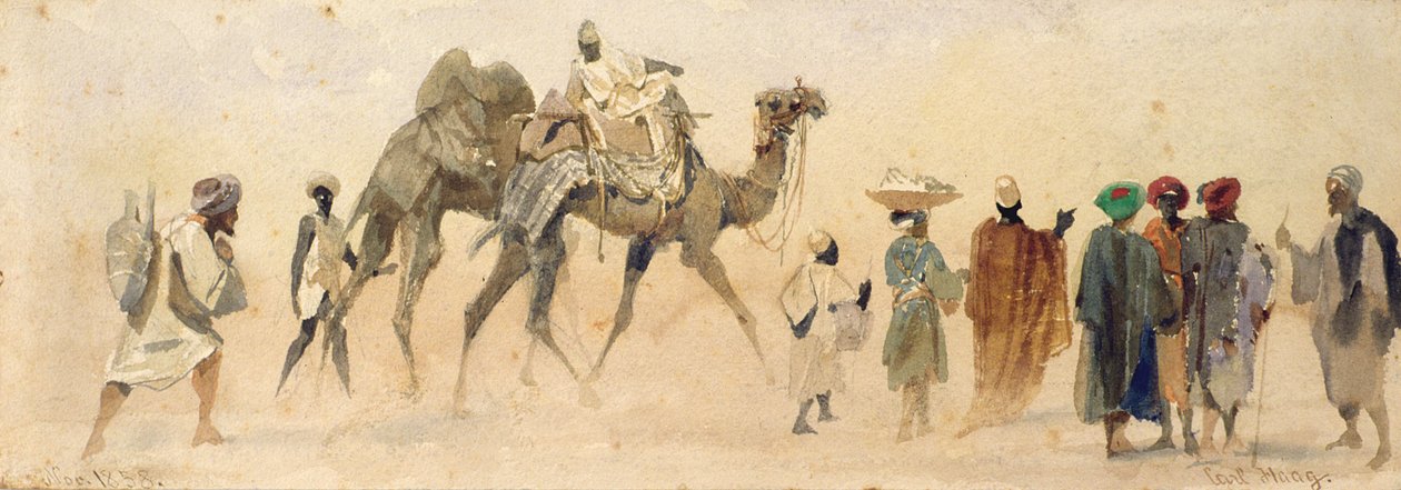 1858年的沙漠之旅 作者 卡尔·哈格