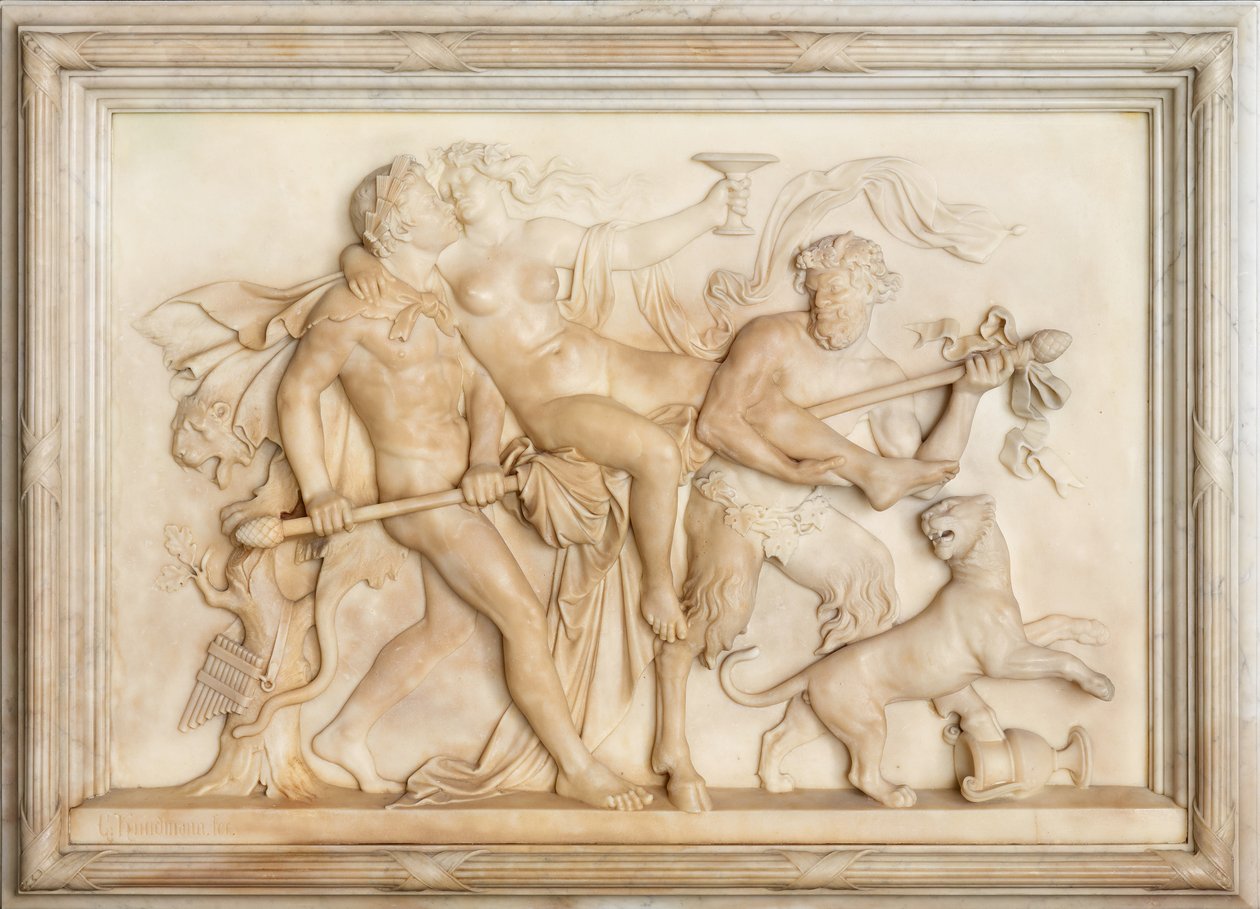 Bacchante 火车 作者 卡尔昆德曼