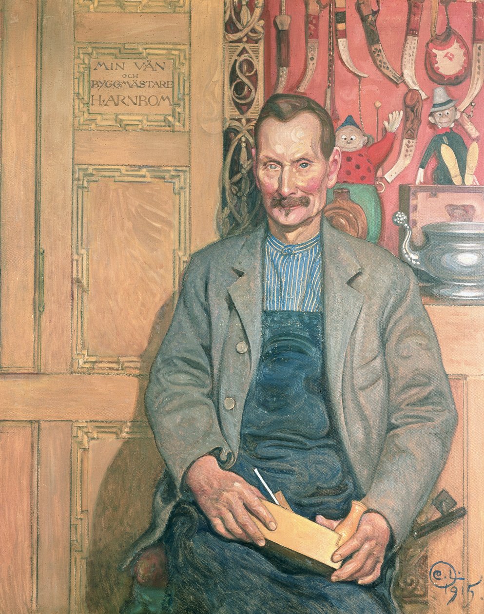Hans Arnbom，木匠 作者 卡尔·拉森