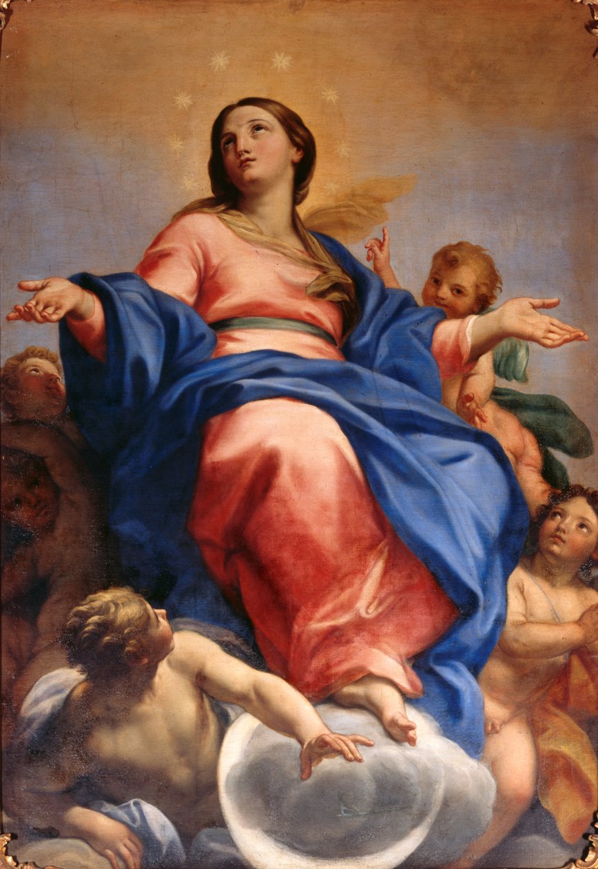 圣母无原罪受孕 作者 卡洛·马拉塔（Carlo Maratta）