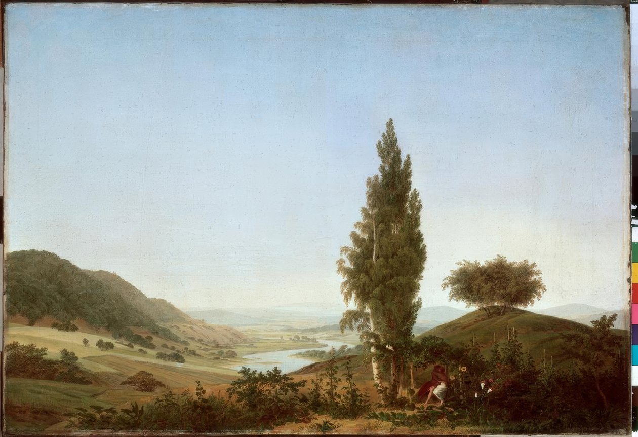 夏天 作者 卡斯珀·大卫·弗里德里希（Caspar David Friedrich）