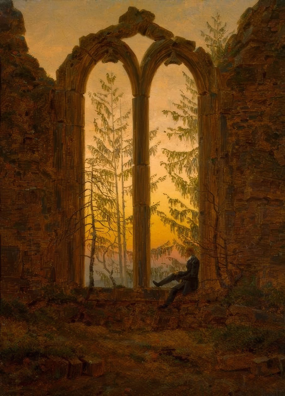 梦想家 作者 卡斯珀·大卫·弗里德里希（Caspar David Friedrich）