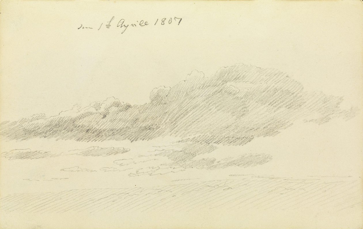 云研究 作者 卡斯珀·大卫·弗里德里希（Caspar David Friedrich）