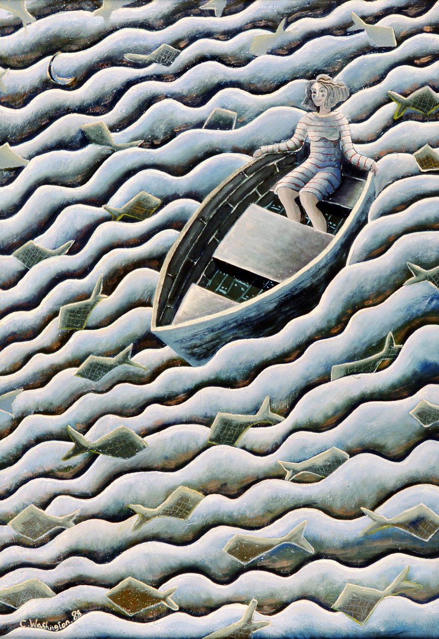 在海上，1989年 作者 西莉亚华盛顿