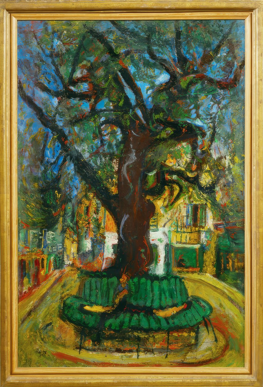 旺斯的树 作者 Chaim Soutine