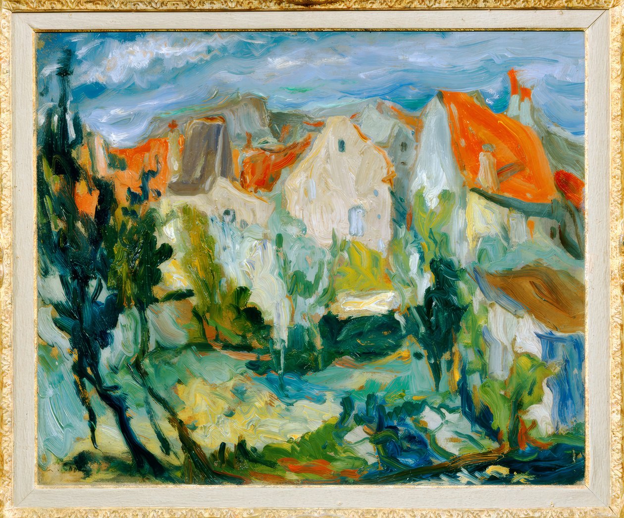 卡涅景观 作者 Chaim Soutine