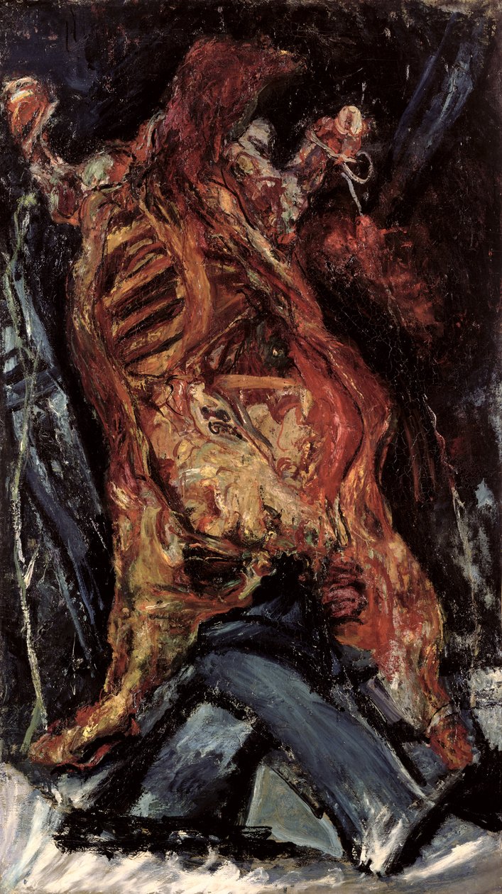 牛肉面（布面油画） 作者 Chaim Soutine