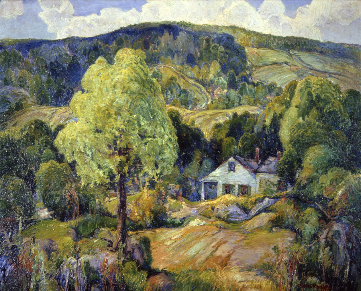 夏季设计，1922年 作者 查尔斯·雷菲尔