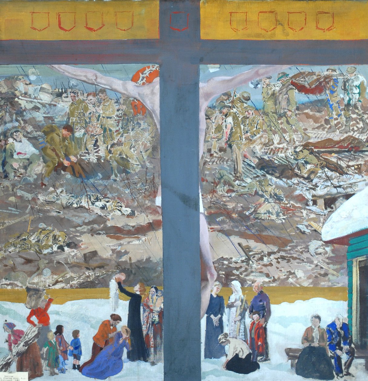 战争，1901年 作者 查尔斯·西姆斯