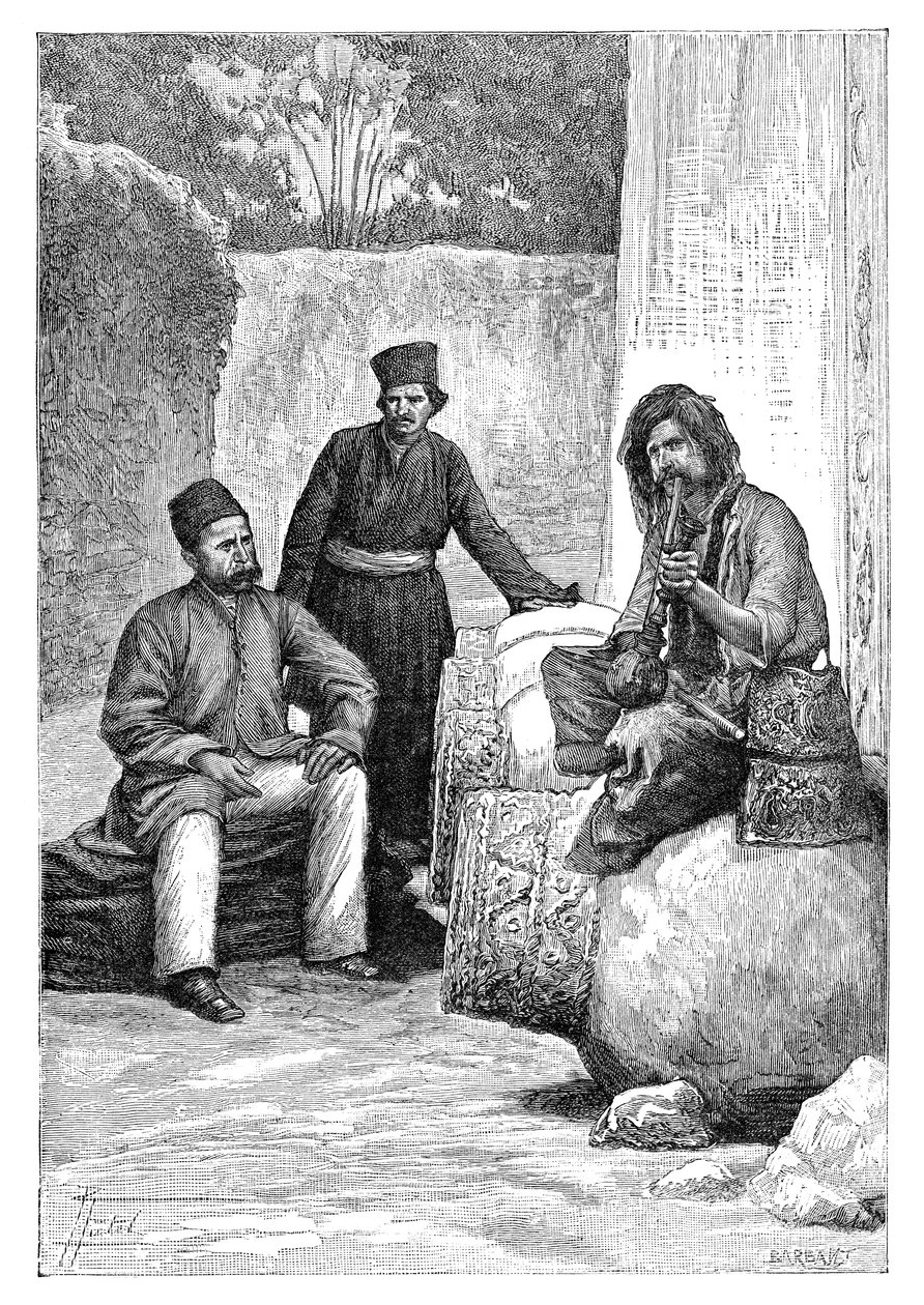 波斯人，1895年。 作者 查尔斯·巴班特