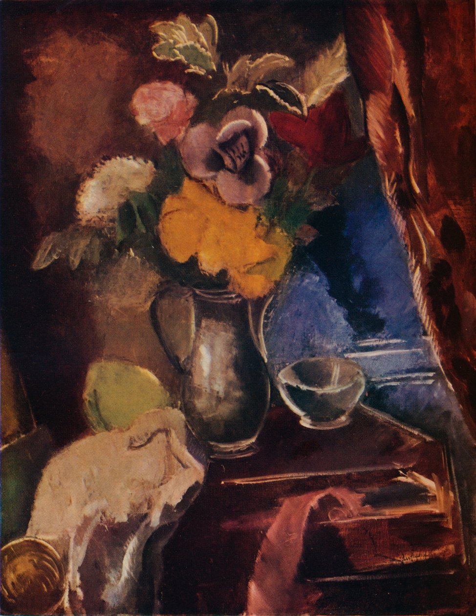花瓶"，约1911年 作者 查尔斯·杜福雷
