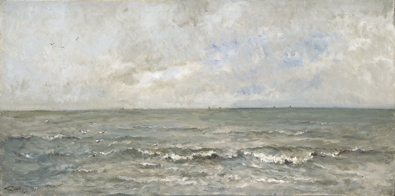 海景 作者 查尔斯·弗朗索瓦·杜比尼