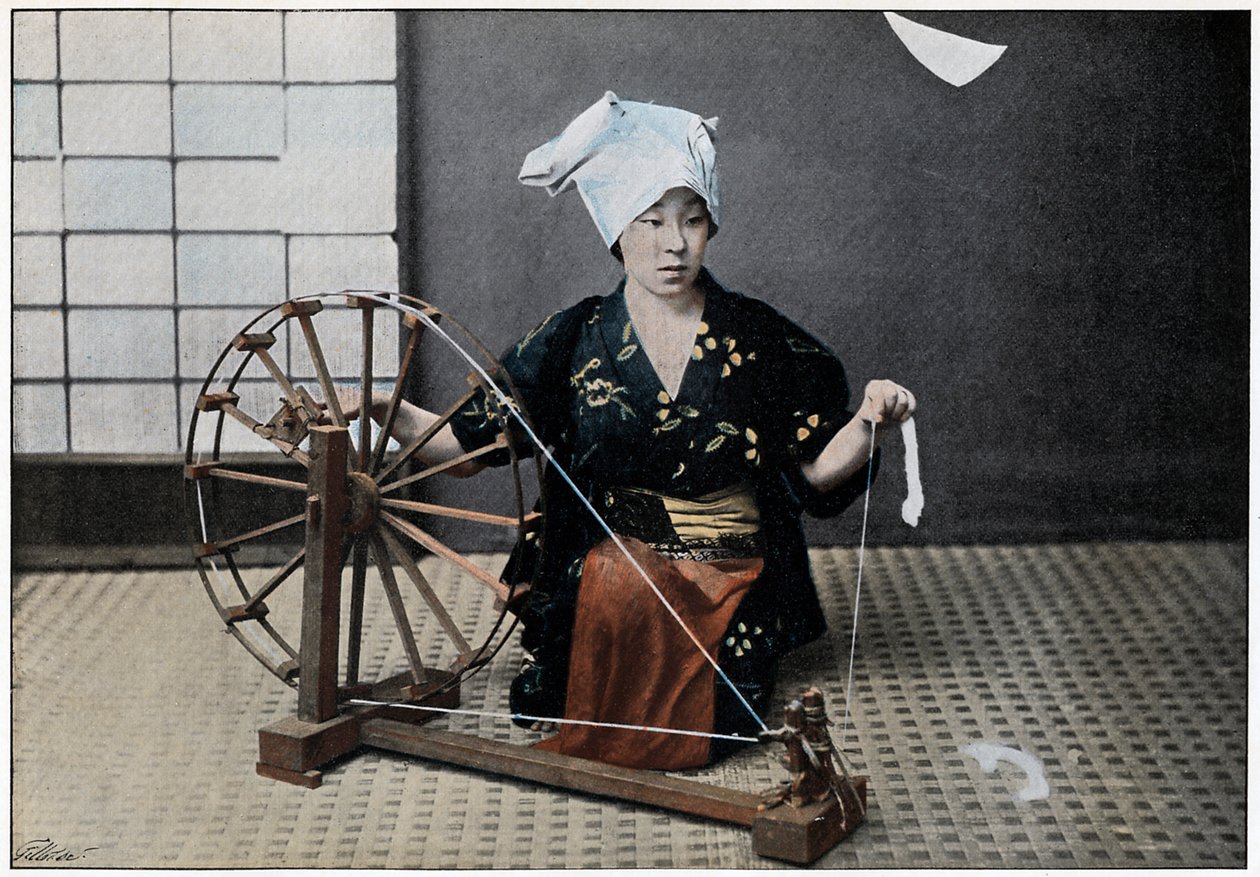 纺车c1890 作者 查尔斯·吉洛特