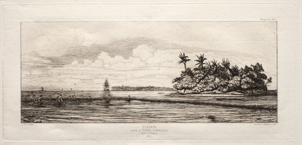 海洋，1845年。 作者 查尔斯·梅里昂