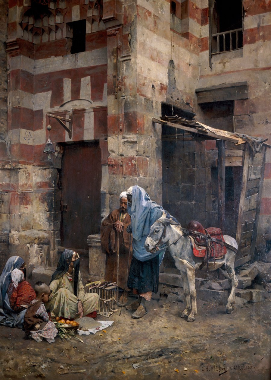 算命》，1887年 作者 查尔斯·维尔达（Charles Wilda）
