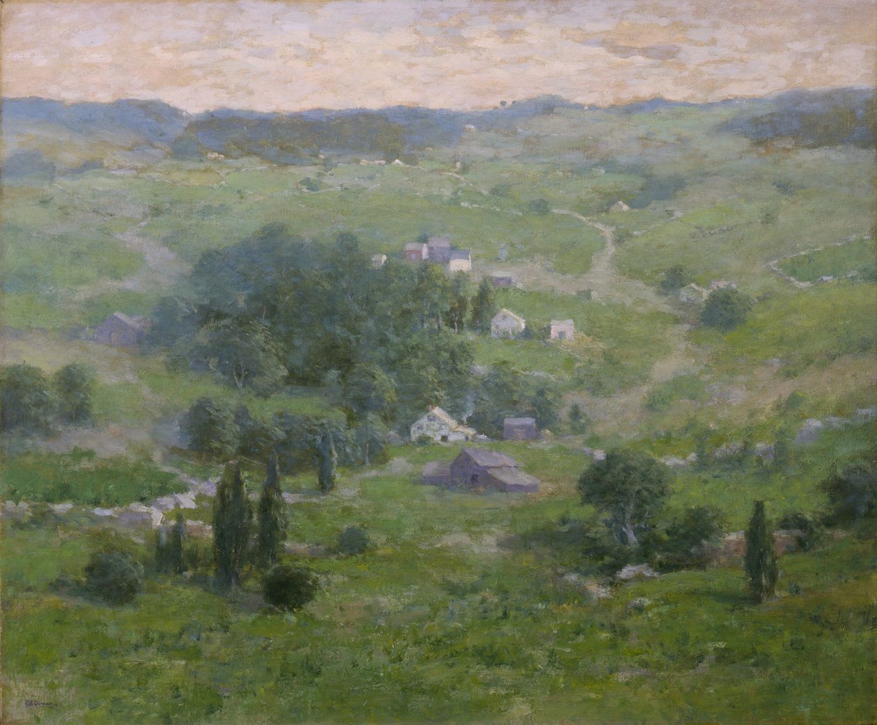 初夏，1910年前。 作者 夏洛特 B. 科曼