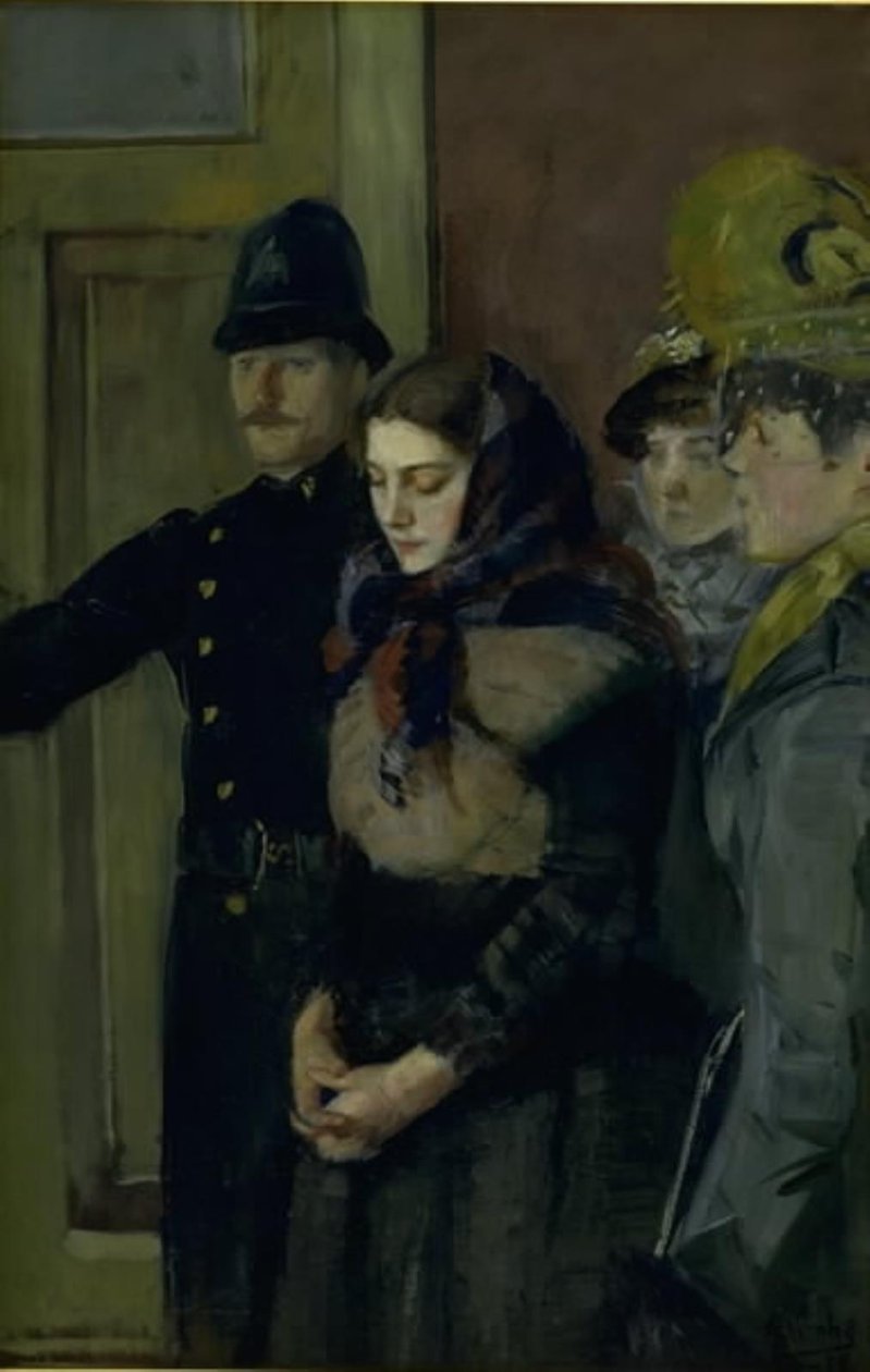 阿尔贝蒂娜 作者 克里斯蒂安·克罗格（Christian Krohg）