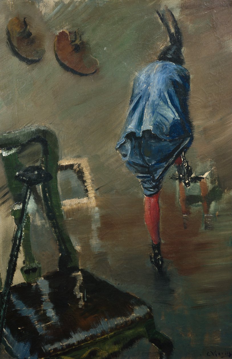 扣上靴子 作者 克里斯蒂安·克罗格（Christian Krohg）