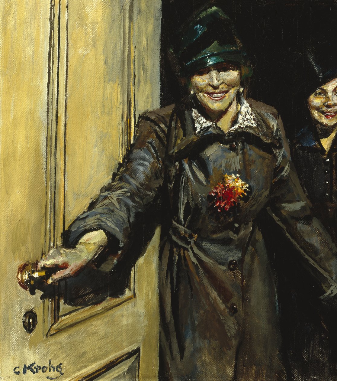 我们来了（布面油画） 作者 克里斯蒂安·克罗格（Christian Krohg）
