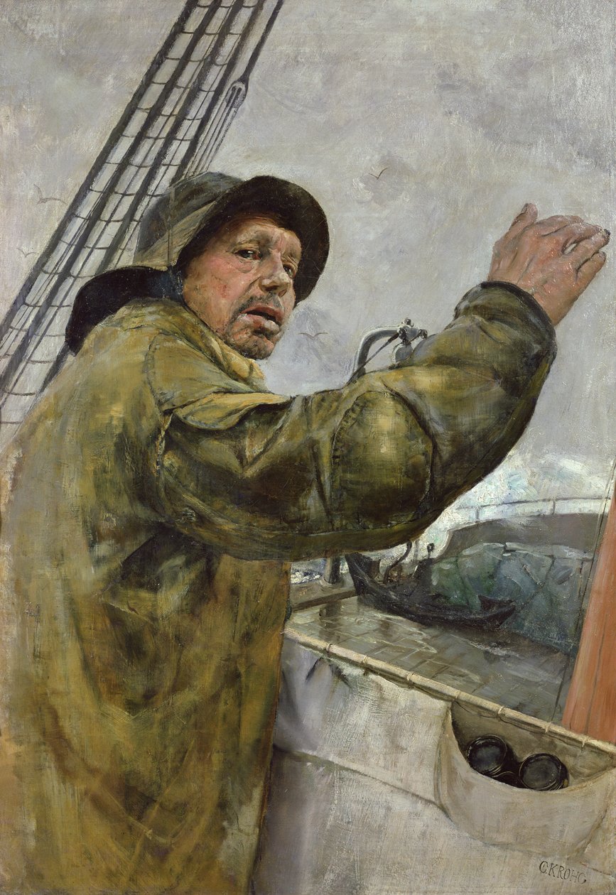 港口 作者 克里斯蒂安·克罗格（Christian Krohg）