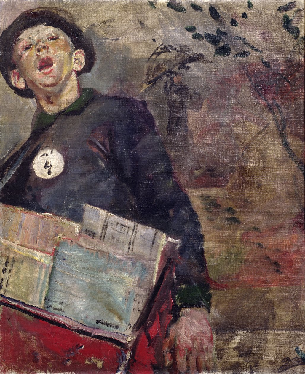 报童 作者 克里斯蒂安·克罗格（Christian Krohg）