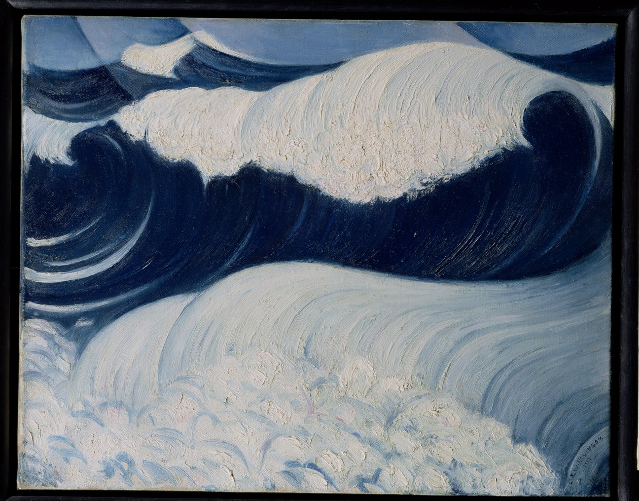 The Wave，1917 作者 克里斯托弗·理查德·怀恩·内文森