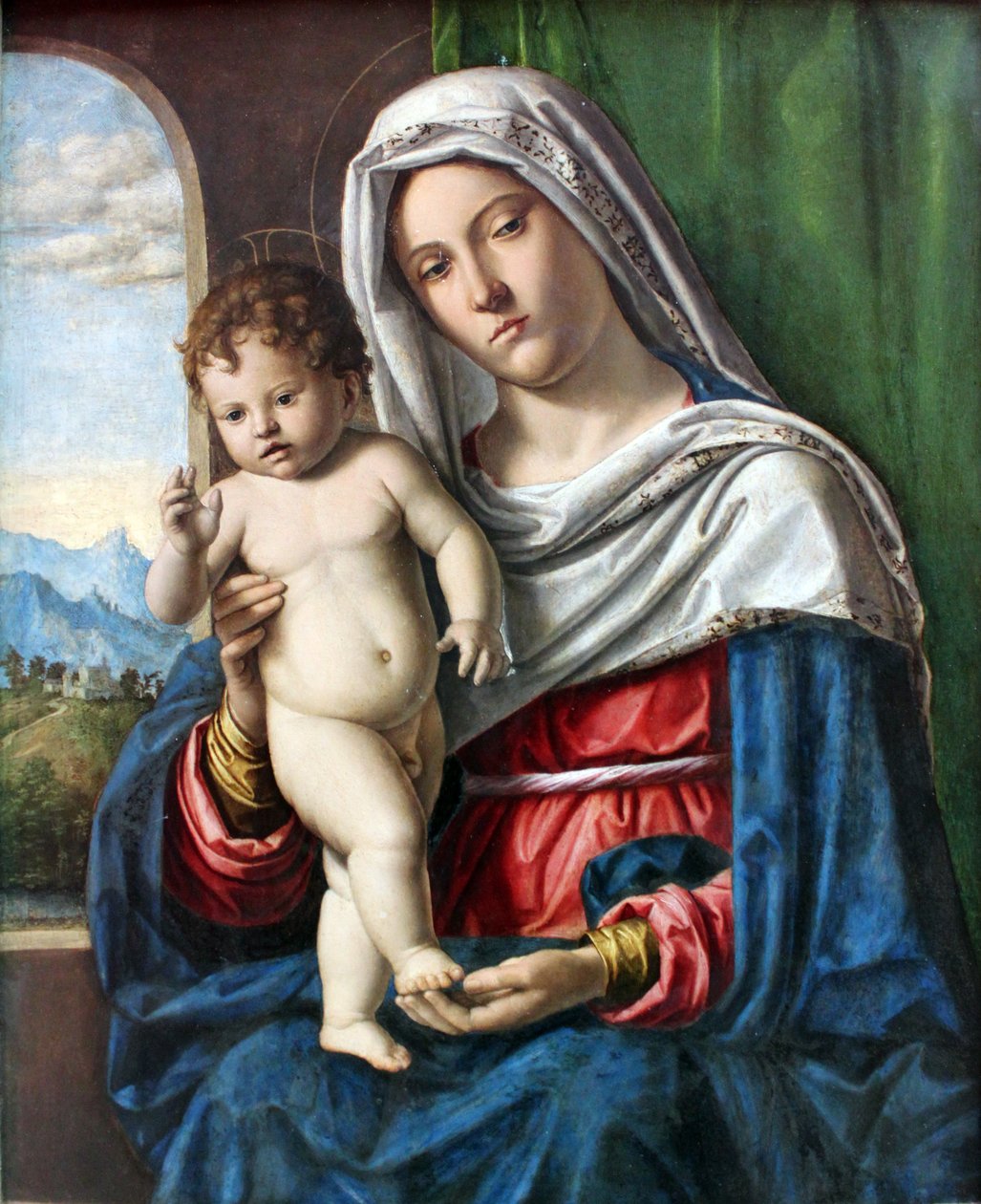 麦当娜和孩子 作者 Cima da Conegliano