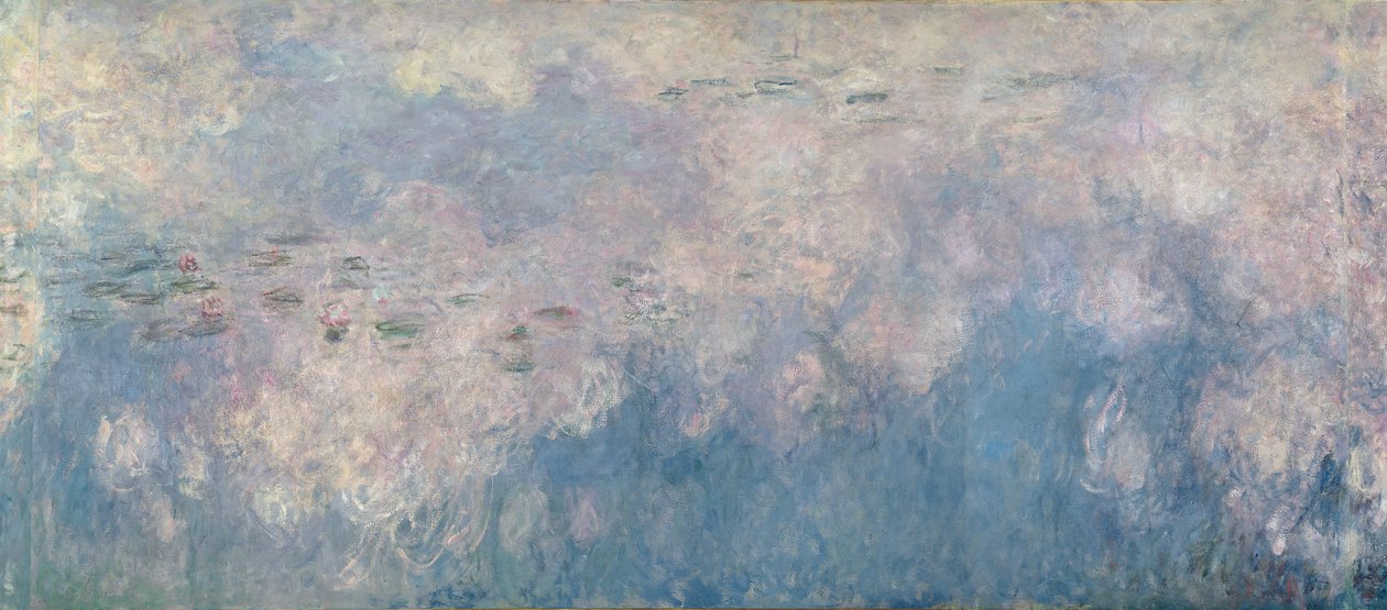 睡莲 - 云（中央部分）1915-26（另见64184和64186） 作者 克劳德·莫奈