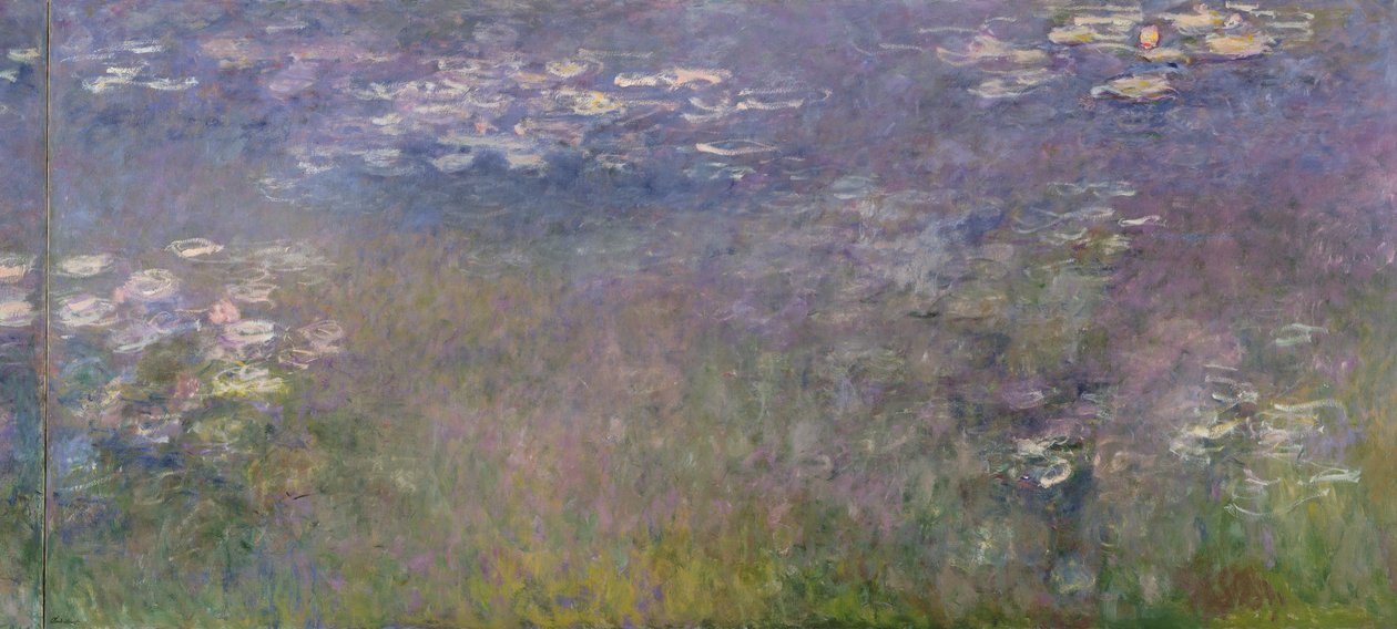 睡莲（Agapanthus）c.1915-26 作者 克劳德·莫奈