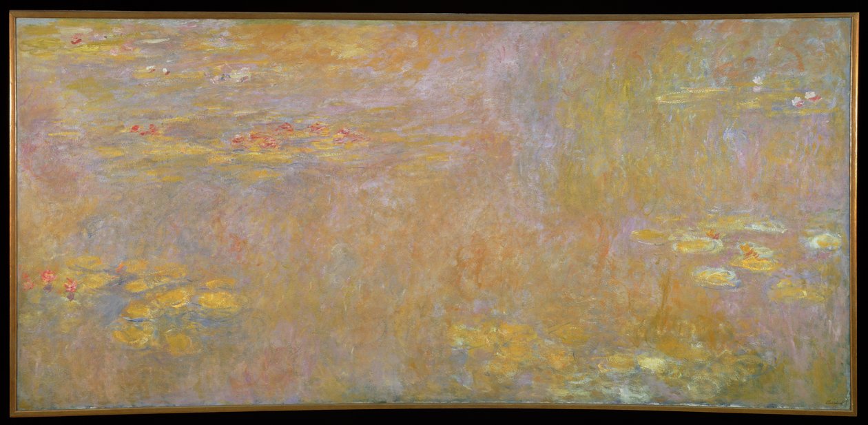 睡莲，1916年以后 作者 克劳德·莫奈