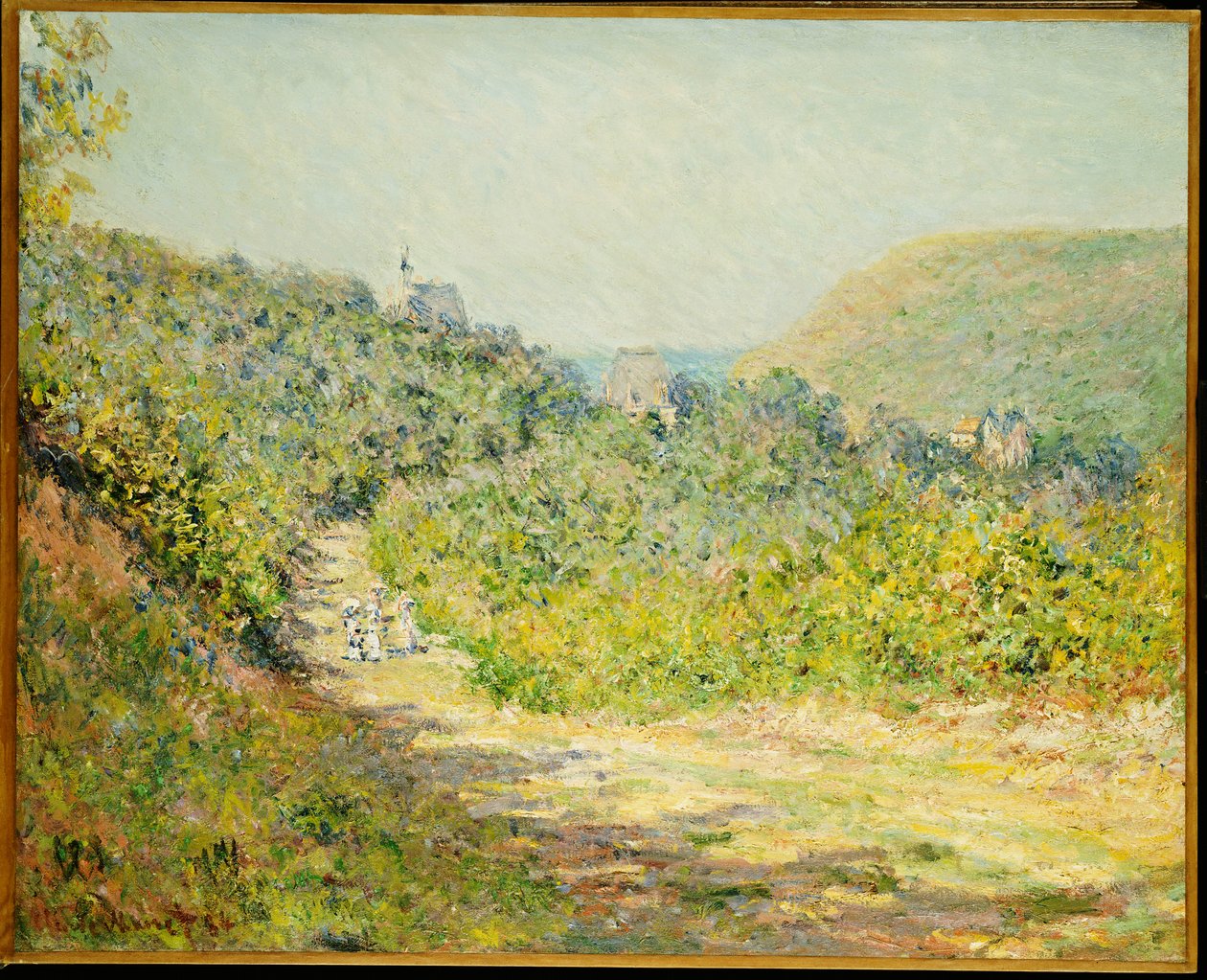 Aux Petites Dalles，1884年 作者 克劳德·莫奈