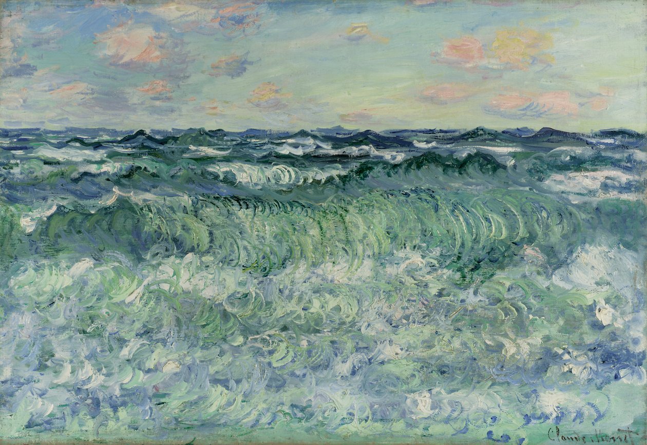 海军陆战队（海上学习） 作者 克劳德·莫奈