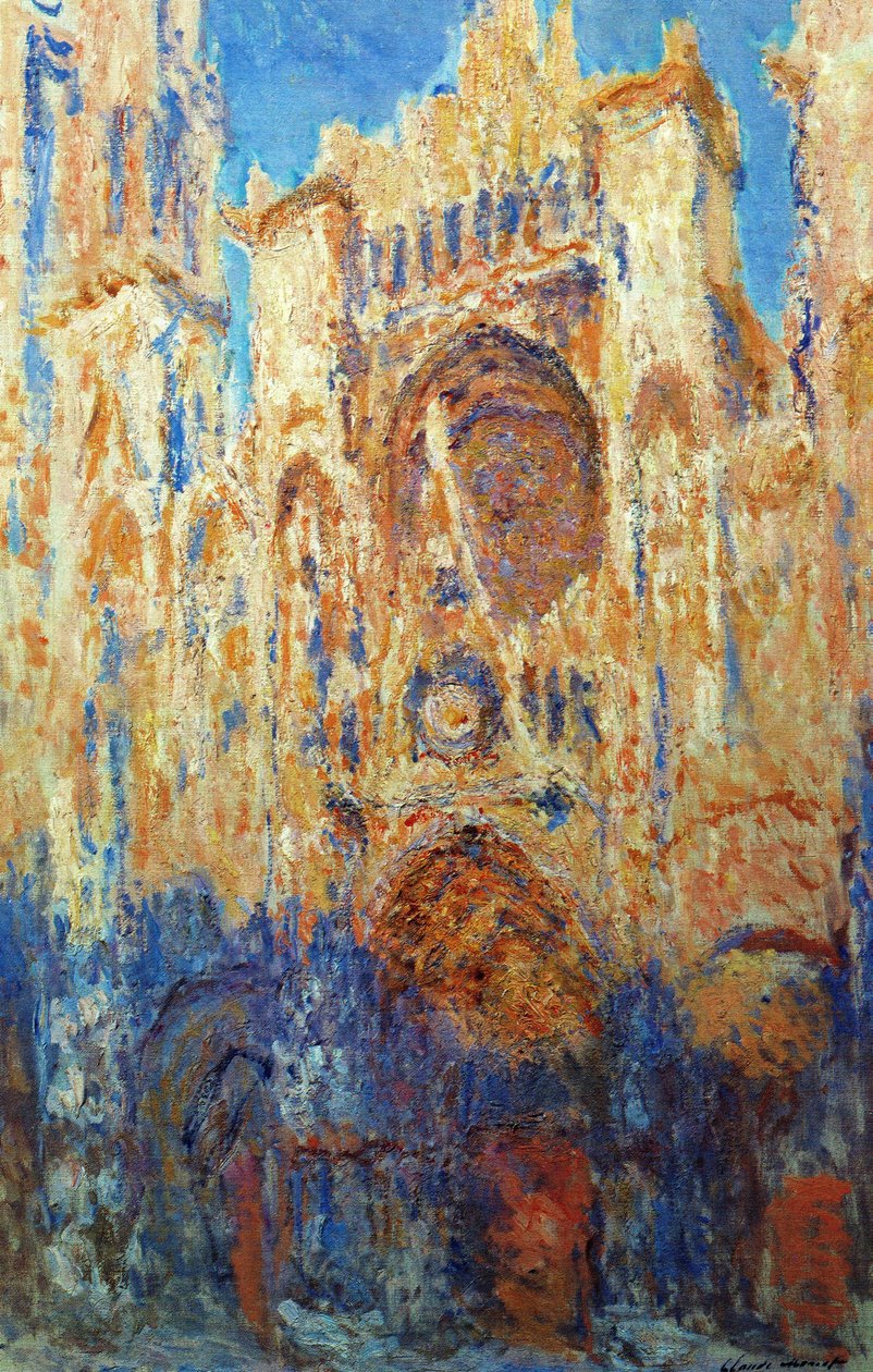 Rouen Cathedral 作者 克劳德·莫奈