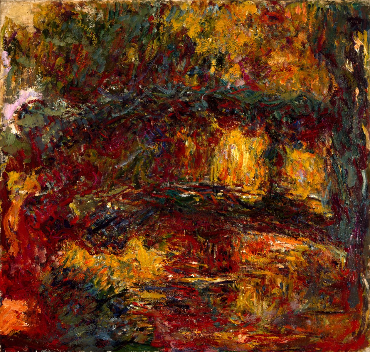 日本桥，1923年 作者 克劳德·莫奈