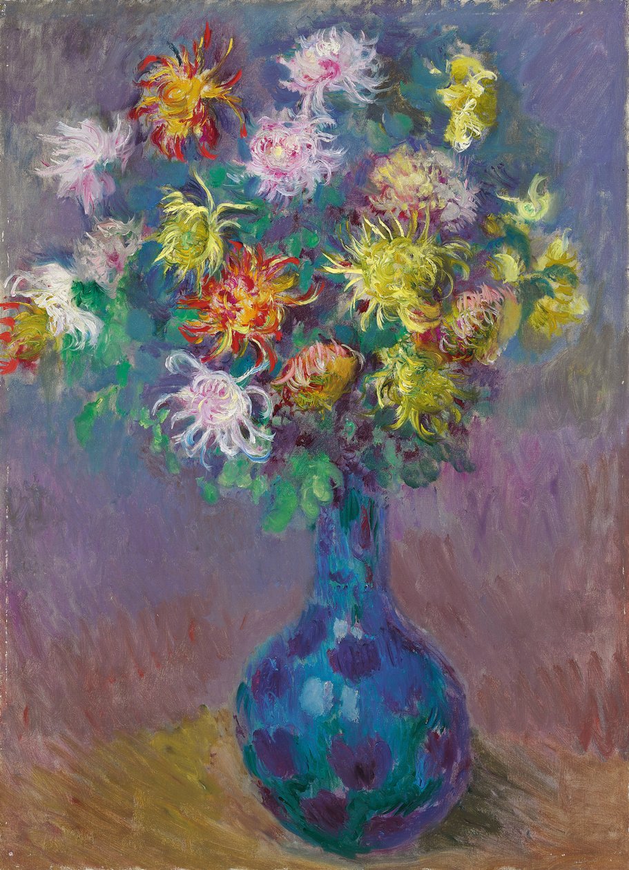 花瓶花瓶，1882年 作者 克劳德·莫奈