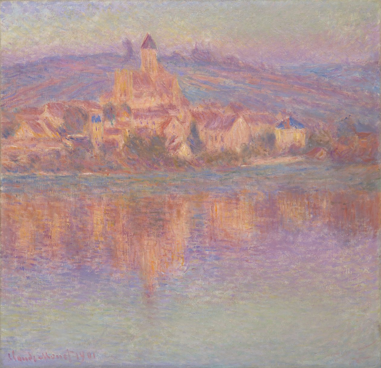 Vétheuil, 1901. 作者 克劳德·莫奈