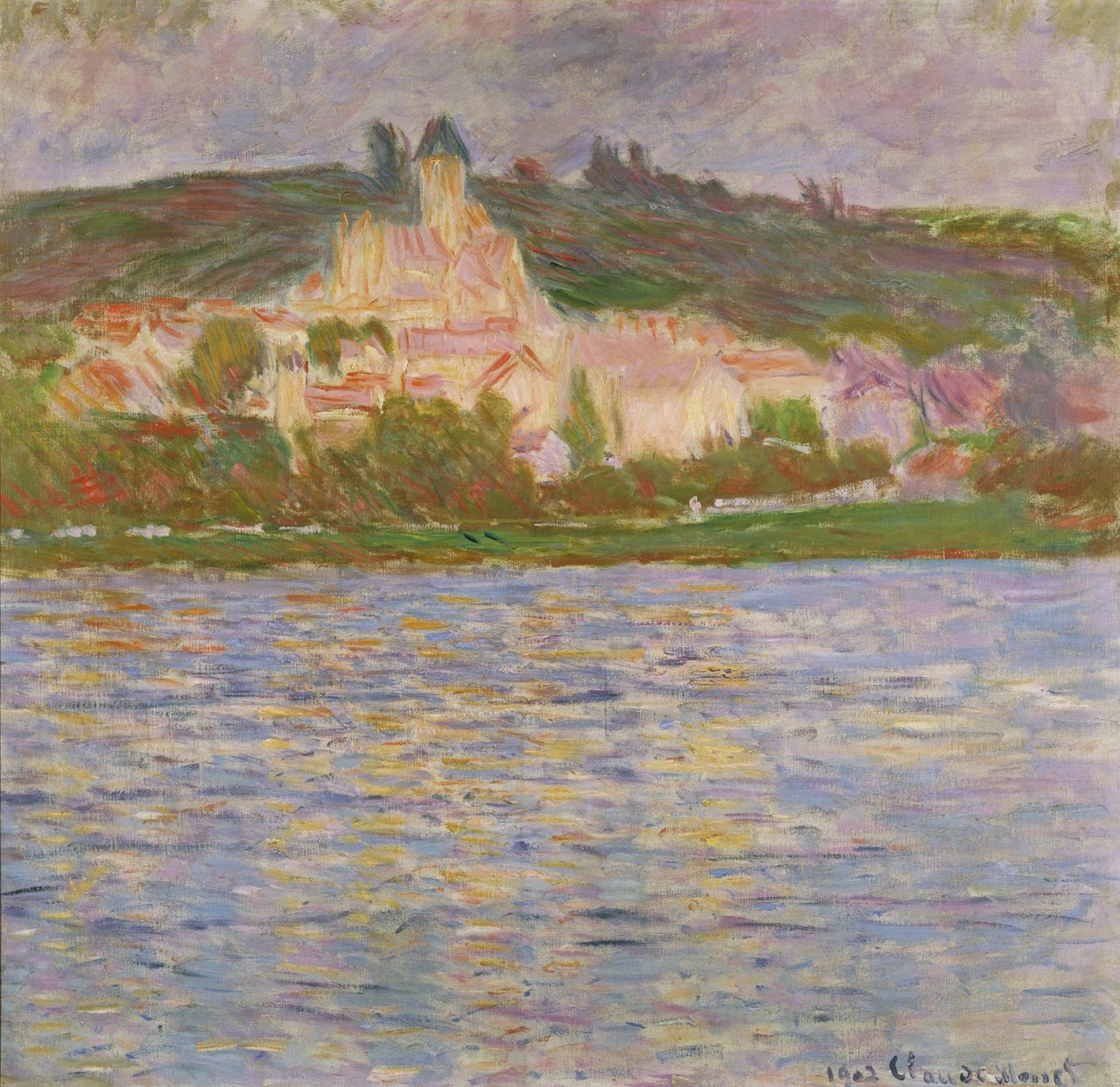 维特伊（Vétheuil），1902年 作者 克劳德·莫奈