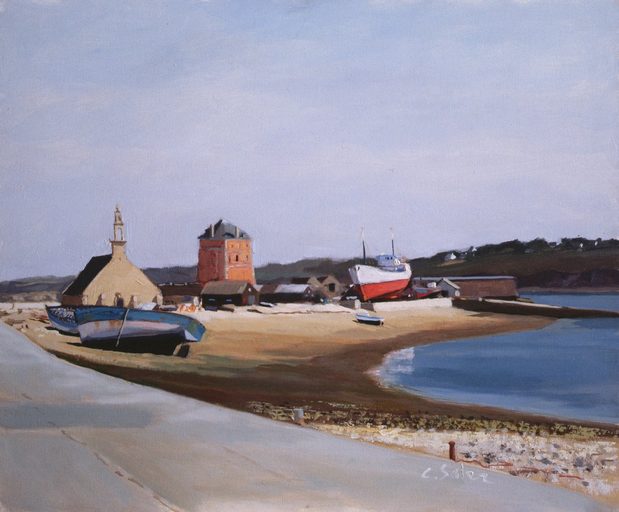 Vauban塔，Camaret 作者 克劳德·萨利兹（Claude Salez）
