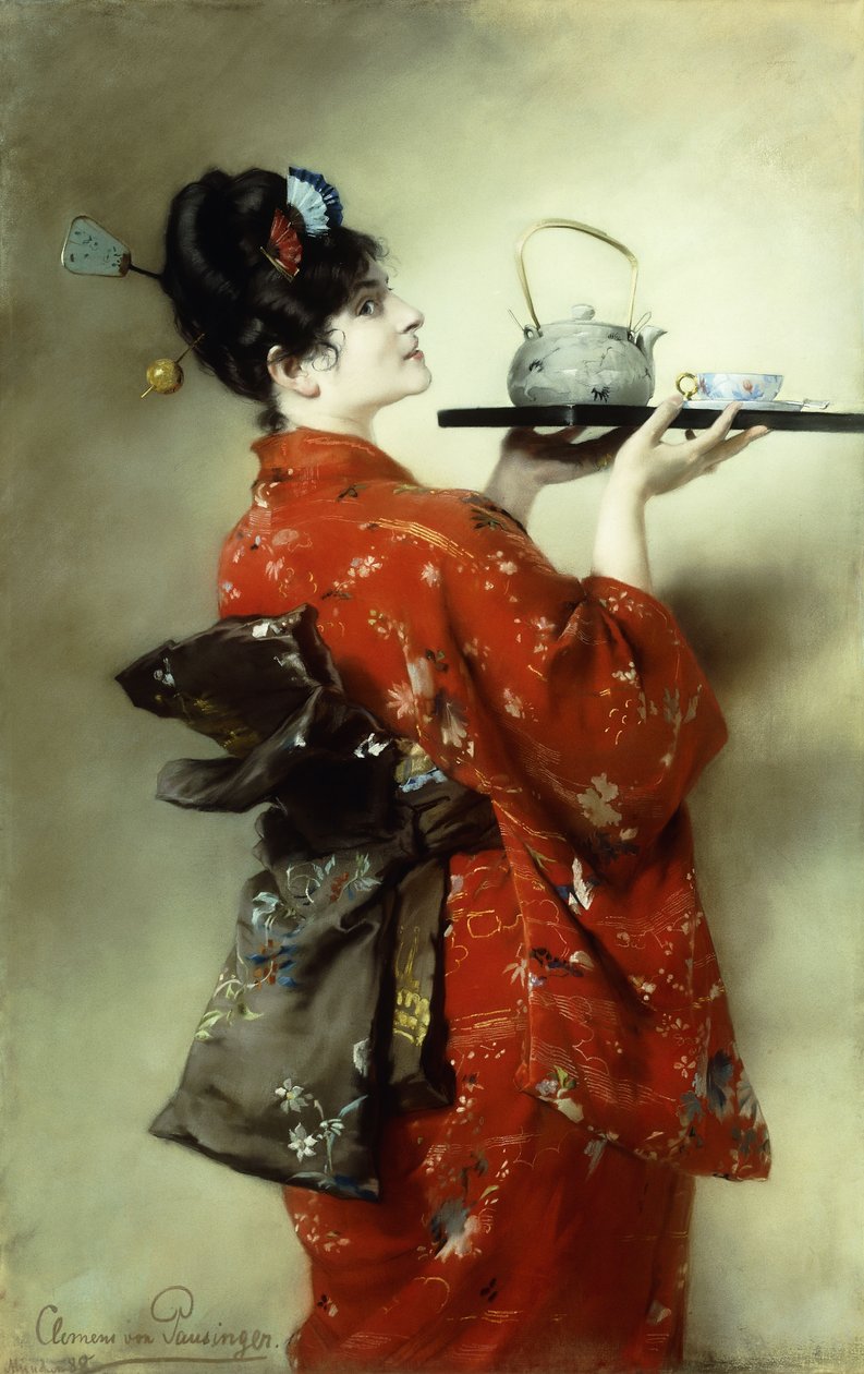 日本女士；日本 作者 克莱门斯·冯·帕辛格