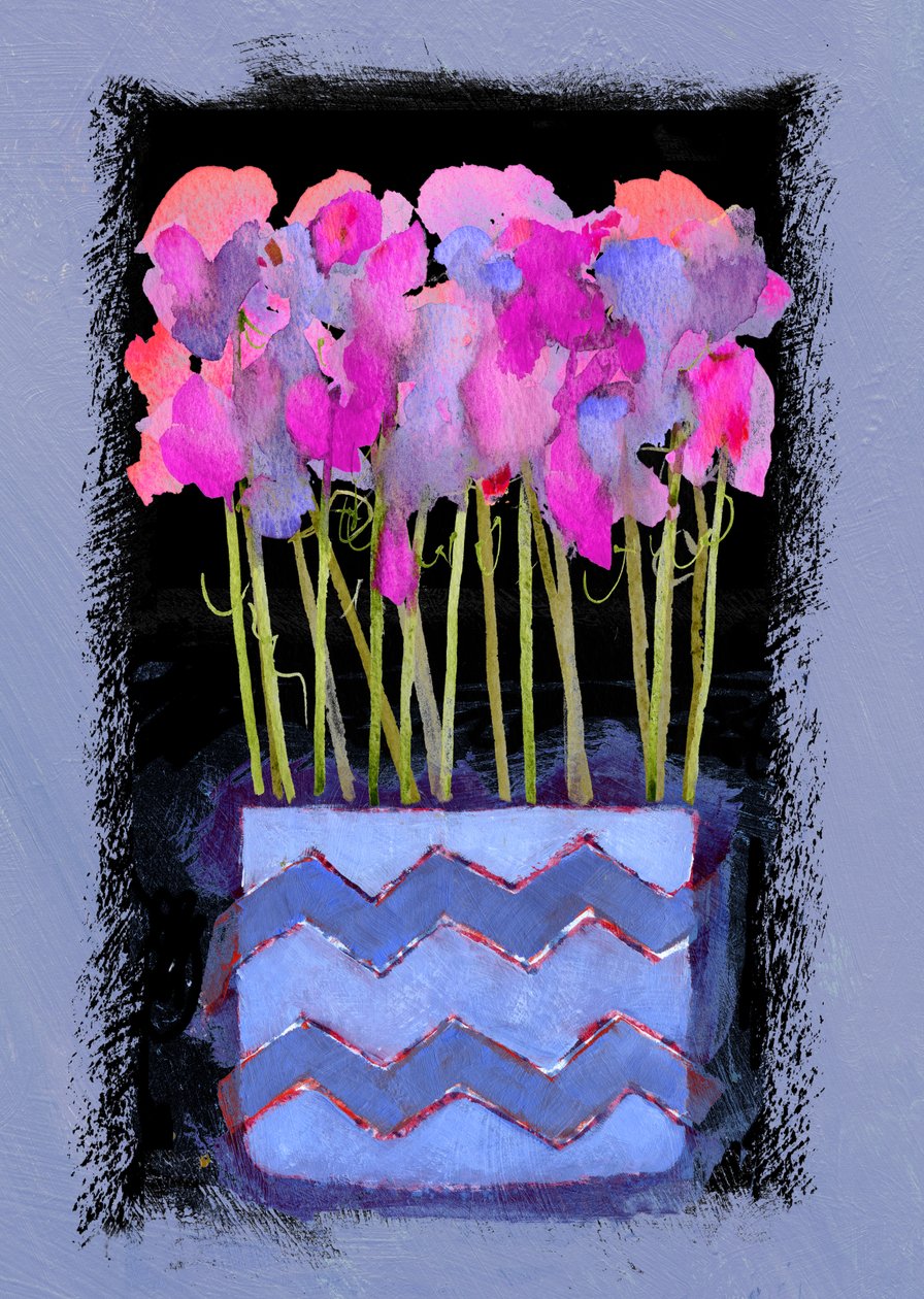 甜豌豆，2009 作者 克莱夫·梅特卡夫