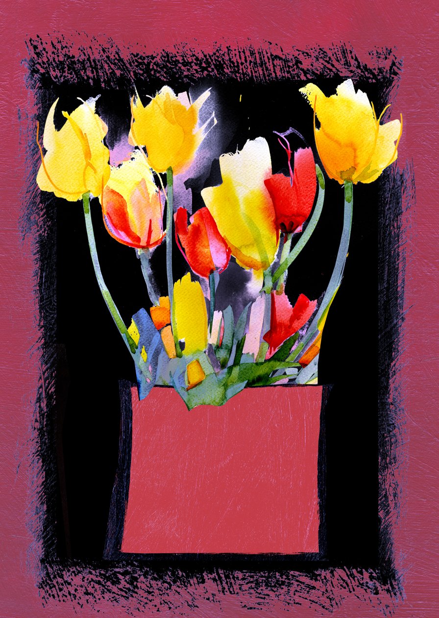 郁金香，2009年 作者 克莱夫·梅特卡夫