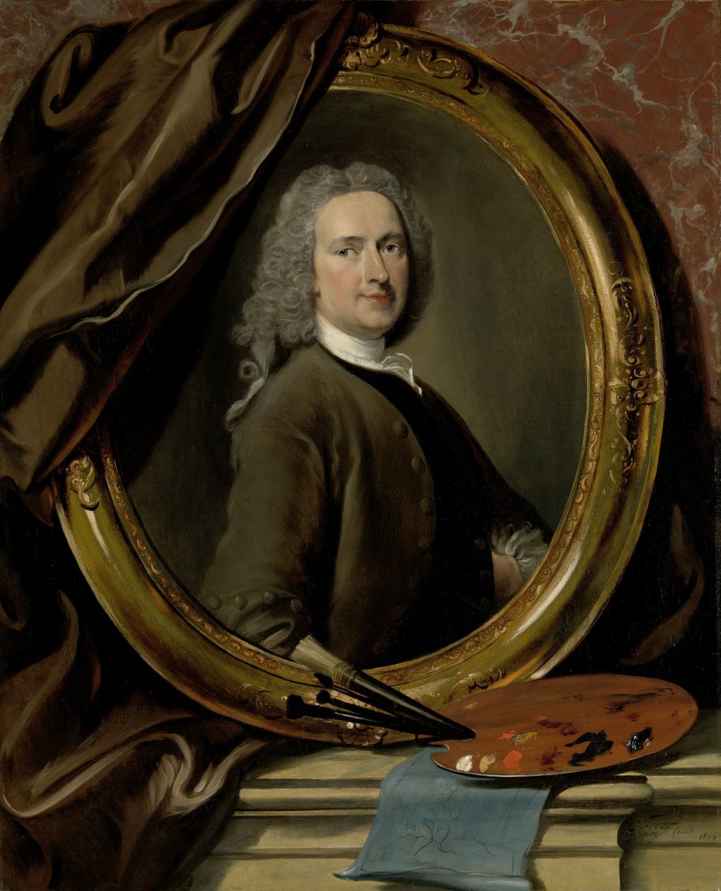 自画像
自画像 作者 Cornelis Troost