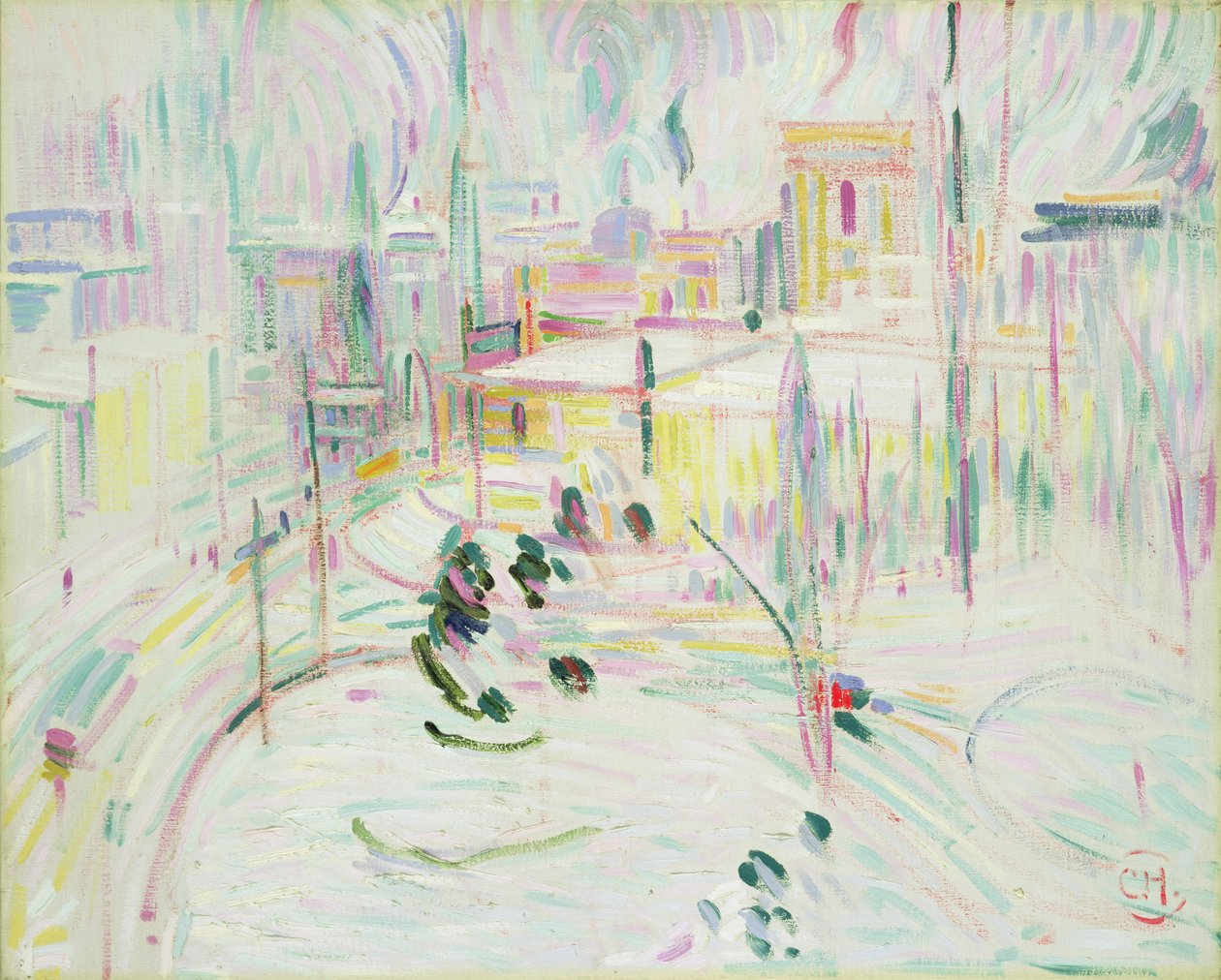 柏林在冬天，1912-14 作者 库特·赫尔曼