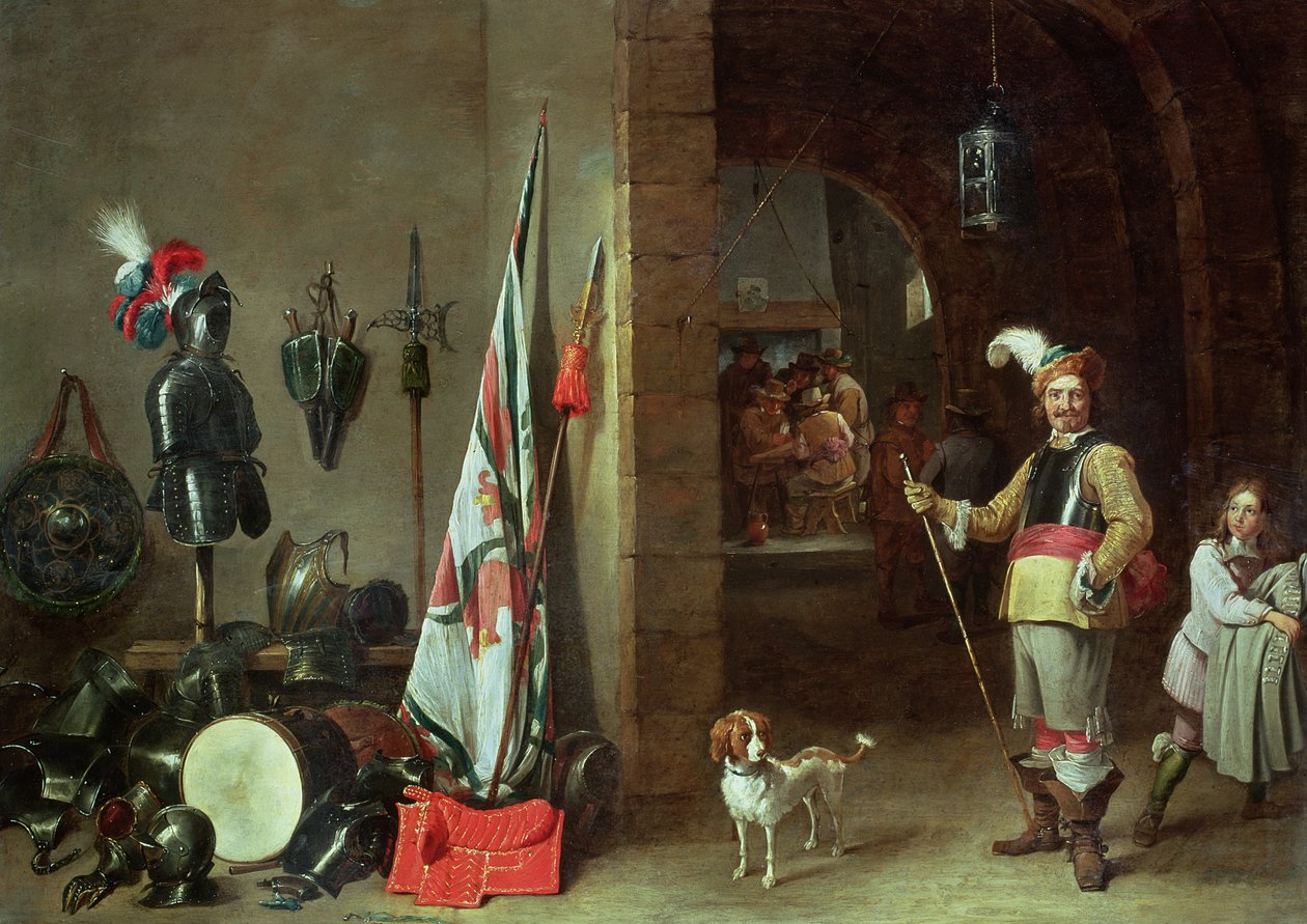 保安室 作者 大卫·特尼尔斯（David Teniers）