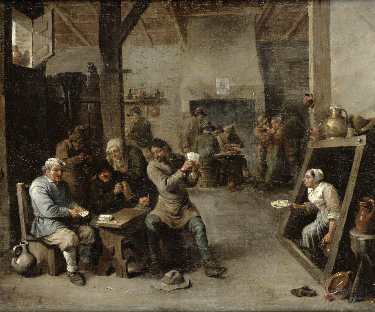 卡牌手 作者 大卫·特尼尔斯（David Teniers）