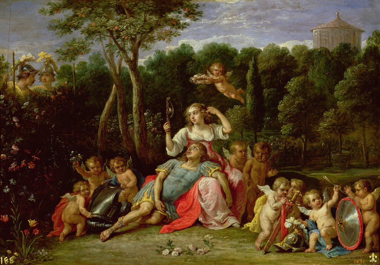 阿米达花园 作者 大卫·特尼尔斯（David Teniers）